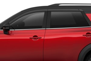 Nissan Pathfinder Ventvisors - Husky Liners - Low Profile - Smoke - `22-`24